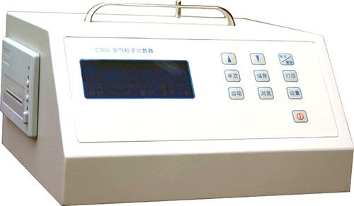 Desktop air particle counter